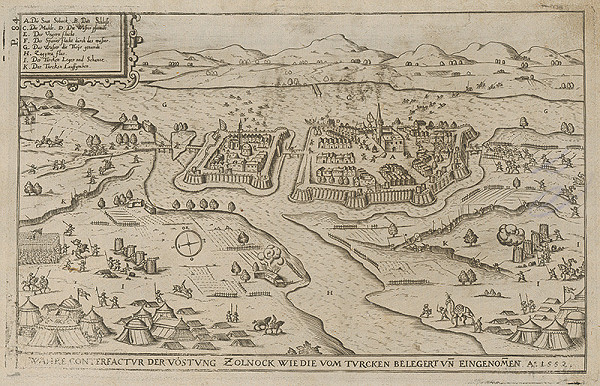 Paul Fürst, Lucas Schnitzer – Mesto Szolnok obliehané Turkami roku 1552 