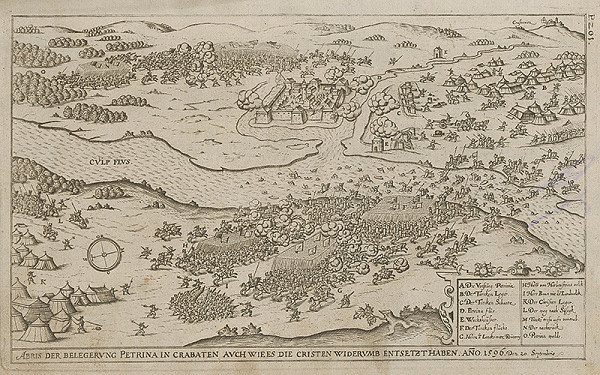 Paul Fürst, Lucas Schnitzer – Dobýjanie Petriny v Chorvátsku roku 1596 