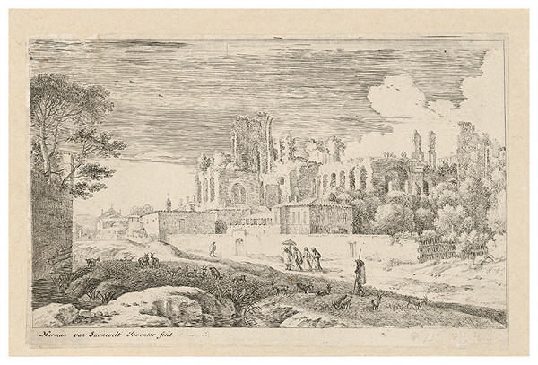 Herman van Swanevelt – Krajinárska štúdia I. 