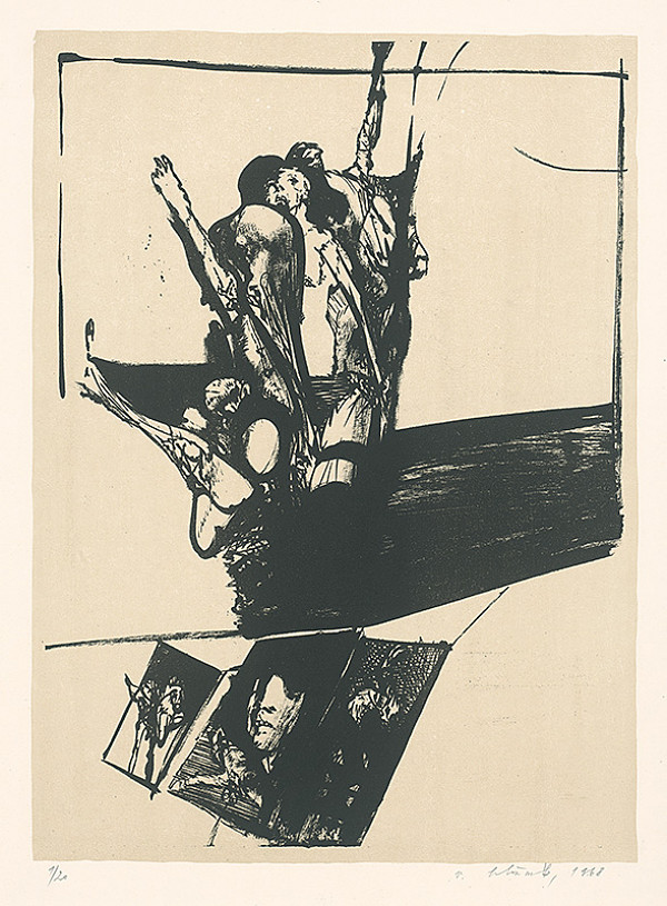 Vincent Hložník – 4 - List z nepomenovaného cyklu 