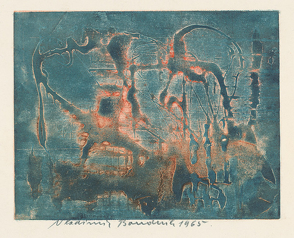 Vladimír Boudník – Malá modráštruktúra 