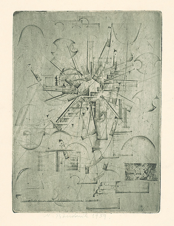 Vladimír Boudník – Magnetická kompozícia 