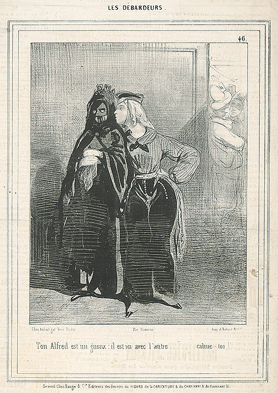 Paul Gavarni – Masky 