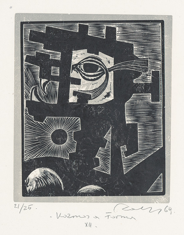 Július Szabó – Kozmos a forma XII. 