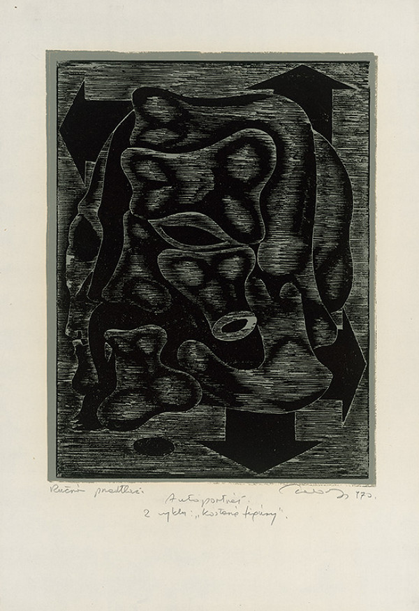 Július Szabó – Autoportrét 