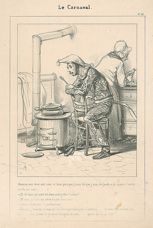 Paul Gavarni – Ráno 