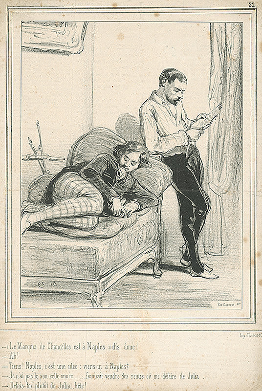 Paul Gavarni – Ako sa dostať do Neapola