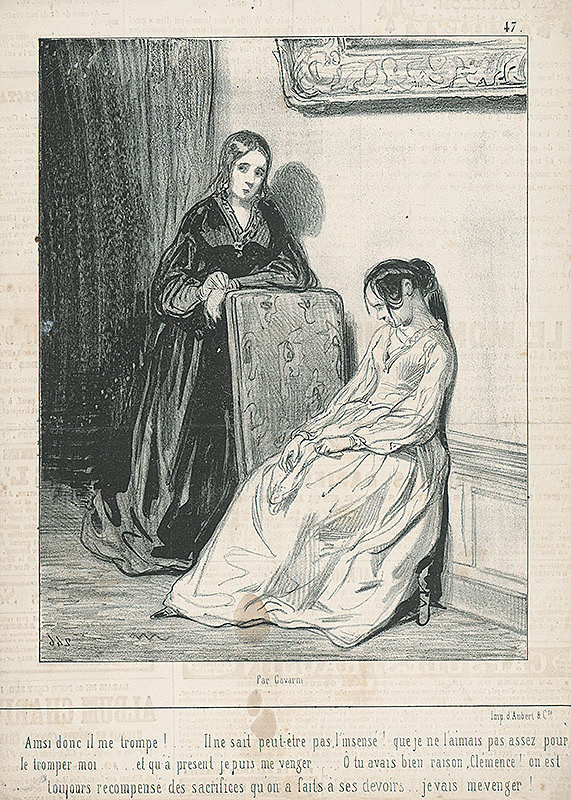 Paul Gavarni – Tak predsa ma klame 