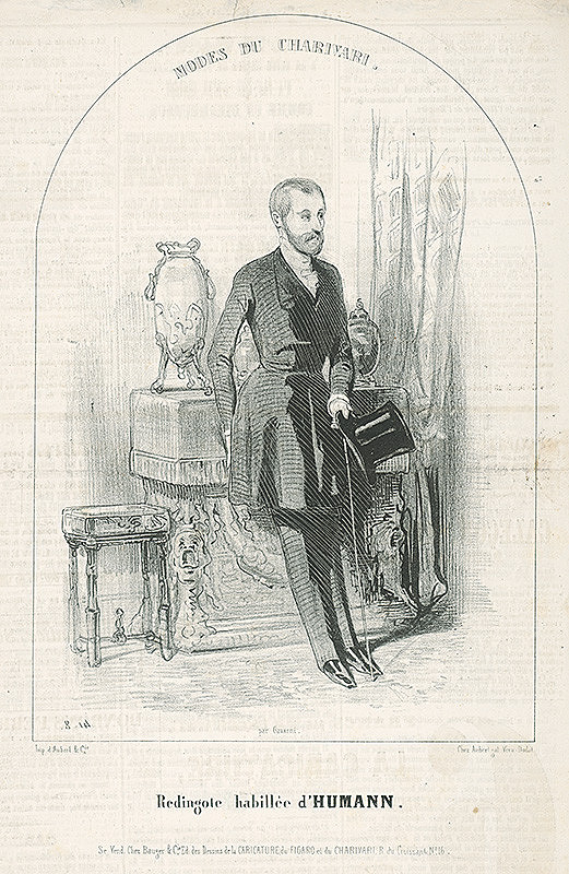 Paul Gavarni – Redingot 