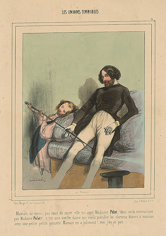 Paul Gavarni – Vy nepoznáte madame Pelet? 