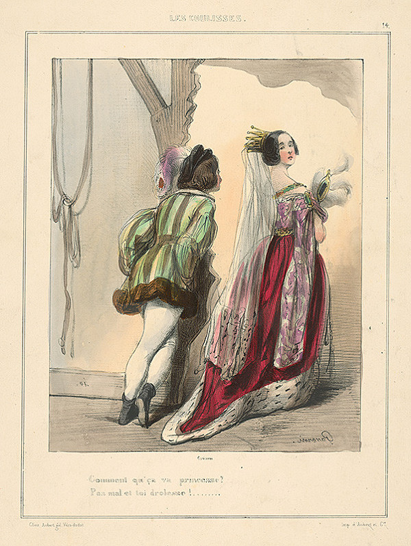 Paul Gavarni – Ako sa máte, princezná? 