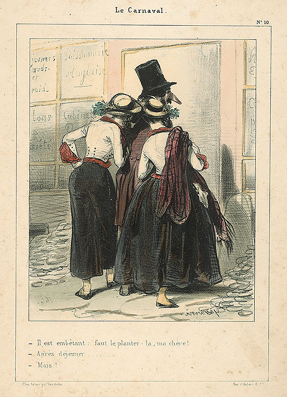 Paul Gavarni – On je nudný... 