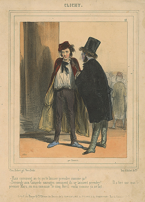 Paul Gavarni – Kačice žartovali 