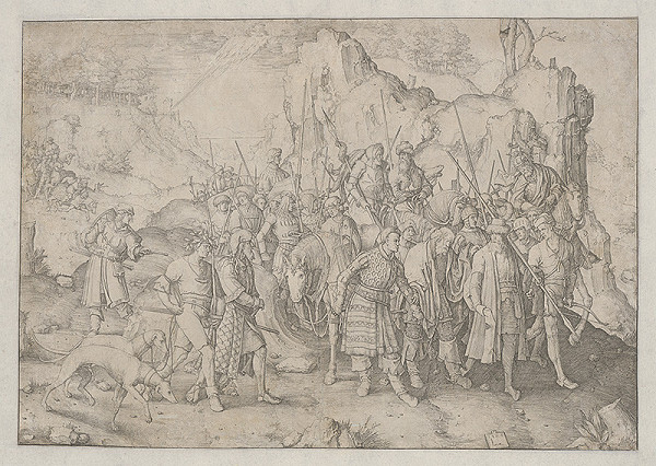 Lucas van Leyden – Obrátenie sv. Pavla  