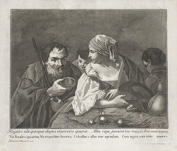 Giovanni Volpato, Domenicus Maggiotto – Žánrová scéna 