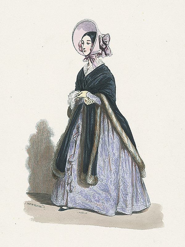 Paul Gavarni, Jacques Adrien Lavieille – Dáma vo fialovom 