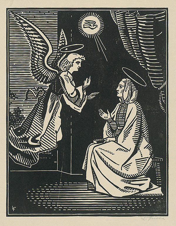 Ľudovít Fulla – Zvestovanie 