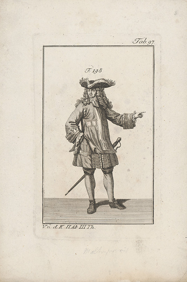 Západoeurópsky autor z 18. storočia – Krížový rytier -mušketier? 