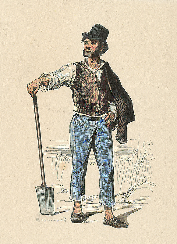 Paul Gavarni, Eugéne Guillaumot – Robotník 