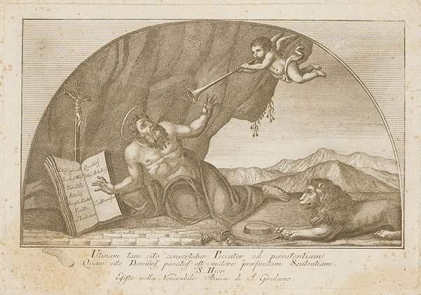 Západoeurópsky autor z 18. storočia – Svätý Hieroným 