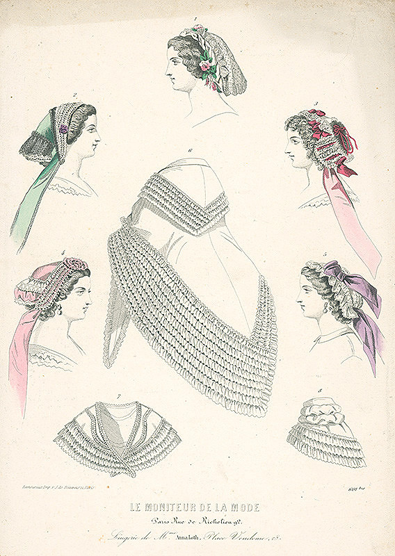 Jules David, Réville – List z módneho časopisu Le Moniteur de la Mode 