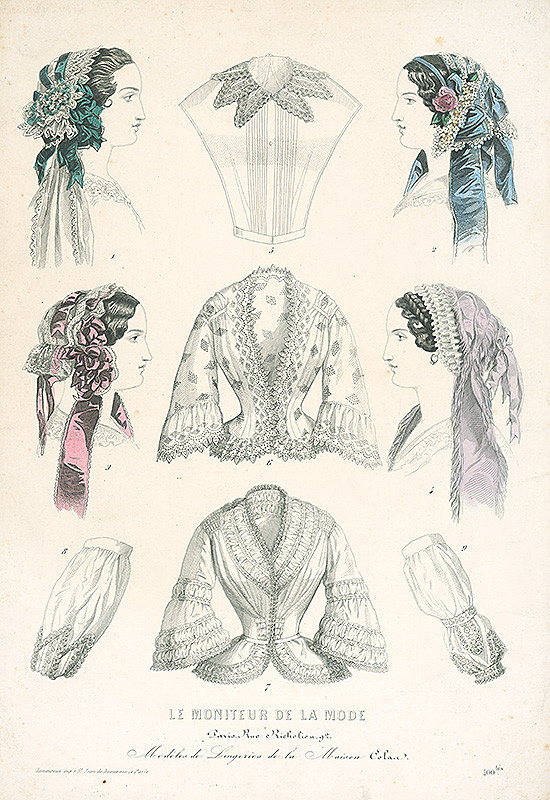 Jules David, Réville – List z módneho časopisu Le Moniteur de la Mode  