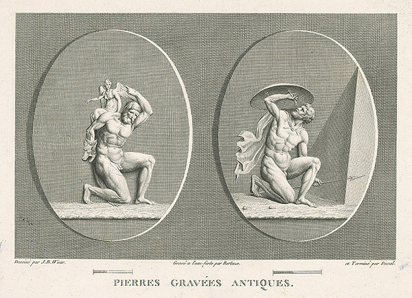 H.G. Bertaux, Jean Baptiste Joseph Wicar – List zo zborníka antických kamejí II. 