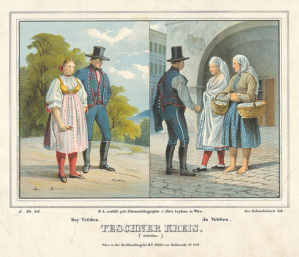 Joseph Zahradniczek st., Jakob Alt – Česi zo Sliezska  