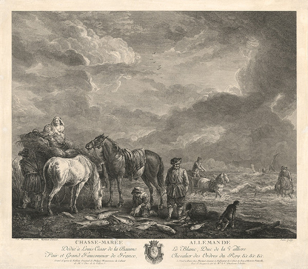 Charles Emanuel Patas, Philips Wouwerman – Nemecké pobrežie 