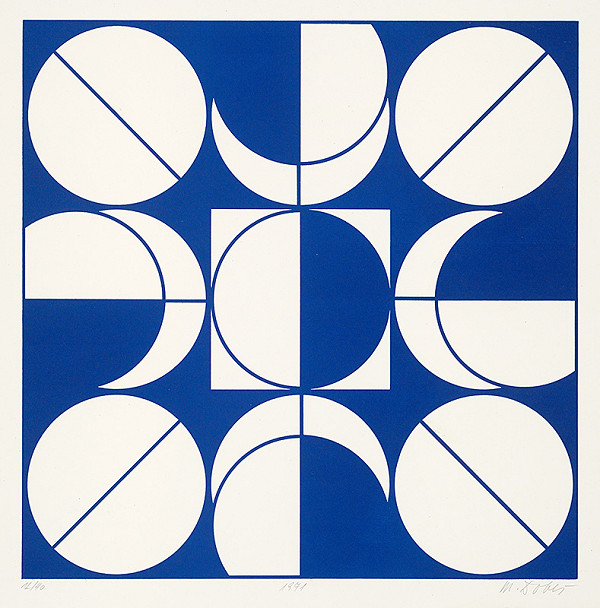 Milan Dobeš – Modrá variácia III. 