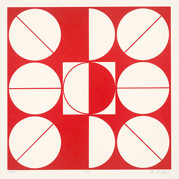 Milan Dobeš – Červená variácia I. 