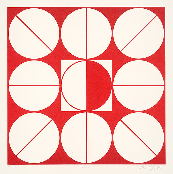 Milan Dobeš – Červená variácia III. 