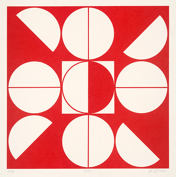 Milan Dobeš – Červená variácia IV. 