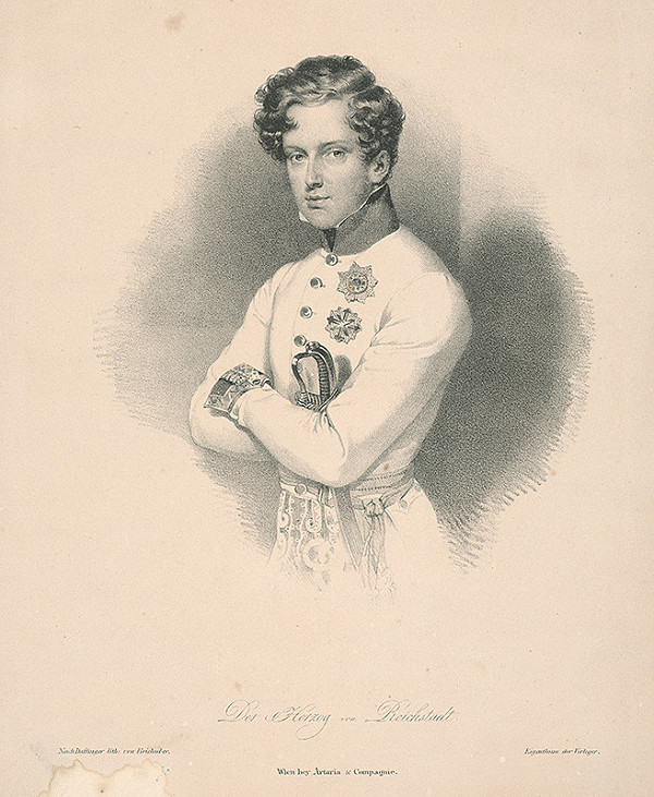 Joseph Kriehuber, Jozef Kreihuber – Gróf z Reichstadtu 