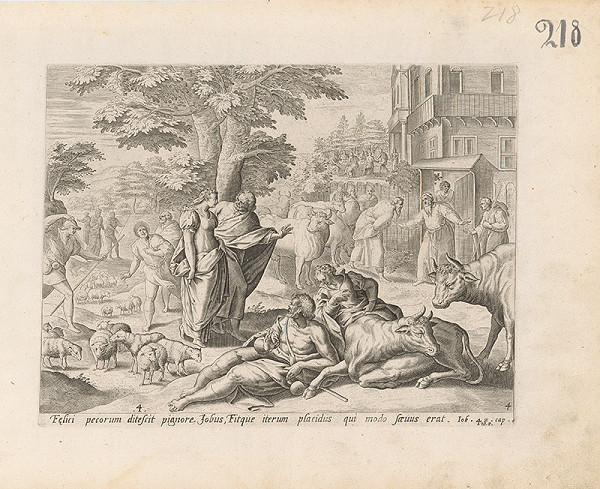 Claes Jansz. Visscher – Job. 2.cap. 10.V. 