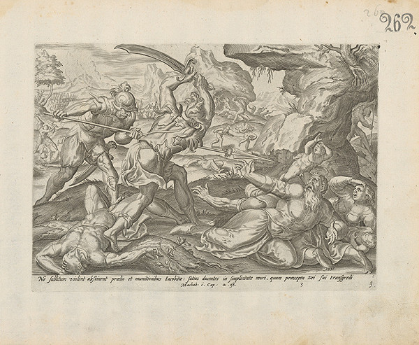 Claes Jansz. Visscher – Machab. i. Cap. 2. 38 