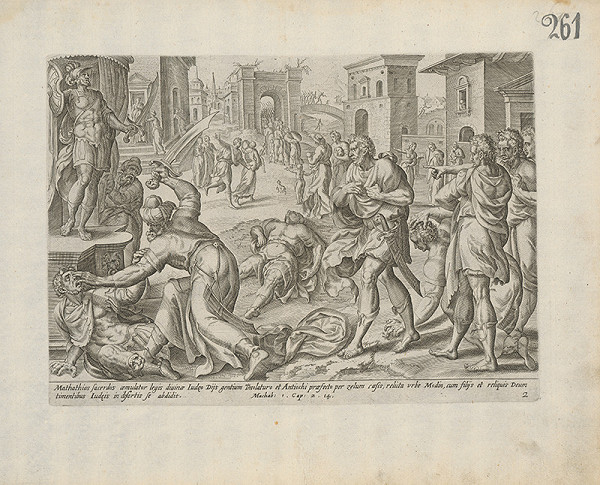 Claes Jansz. Visscher – Machab: 1.Cap. 2.14 