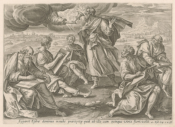 Claes Jansz. Visscher – 4. Esd. Cap. 14. 37. 