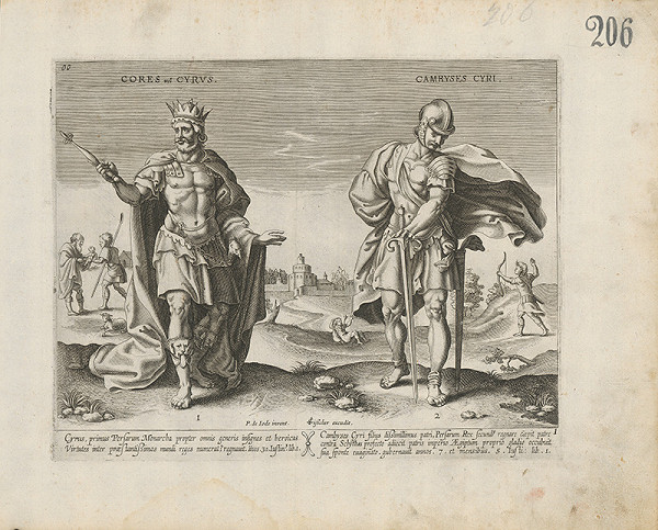 Claes Jansz. Visscher – Cores vel. Cyrus a Camryses Cyri 