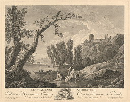 Jacques Aliamet, Claude-Joseph Vernet – Pracovití Taliani (Les Italiennes Laborieuses)  