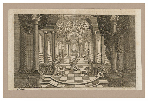 Adam Ludwig Wirsing – Chrámový interiér 