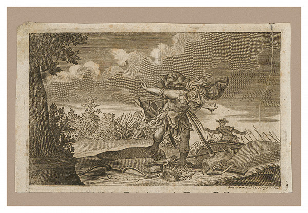 Adam Ludwig Wirsing – Smrť kráľa Saula 