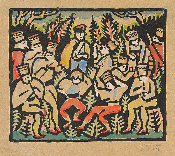 Ľudovít Fulla – Hôrní chlapci 