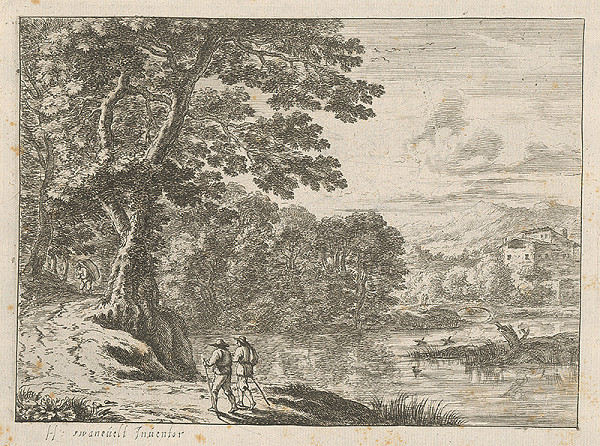 Herman van Swanevelt – Krajina pri rieke 