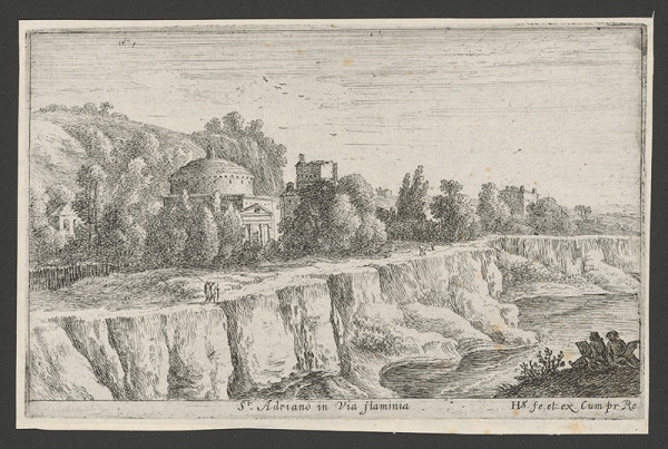 Herman van Swanevelt – St.Adrians in Via Flaminia 