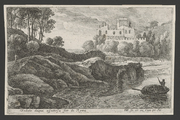 Herman van Swanevelt – Veduto daqua assutosa for di Roma 