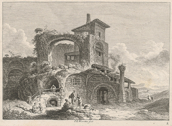 Franz Edmund Weirotter – Život v zrúcaninách – Capriccio (2) 