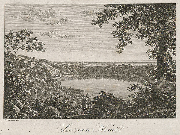 Johann Christian Reinhart – Nemské jazero 