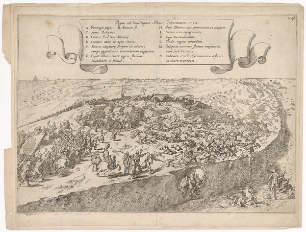 Jan Luyken – Bitka pri Gemingeme