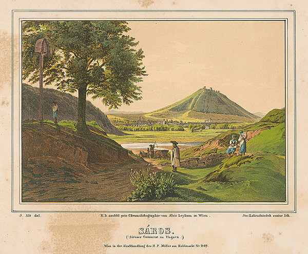 Joseph Zahradniczek st., Jakob Alt – Šarišský hrad